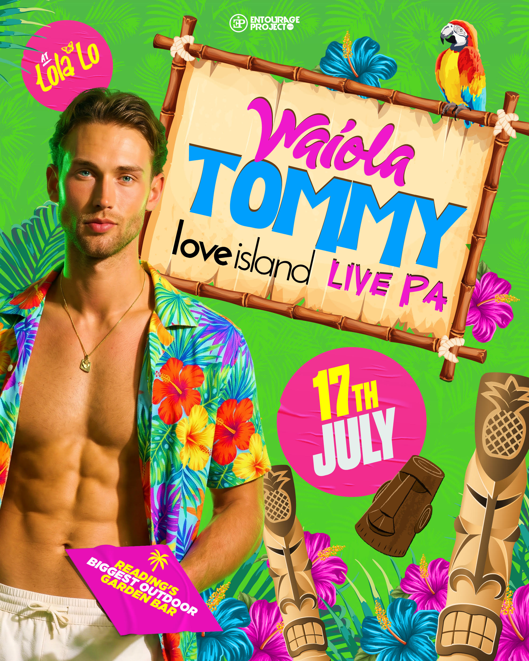 WAIOLA🌴 – TOMMY MURPHY LOVE ISLAND LIVE PA💖