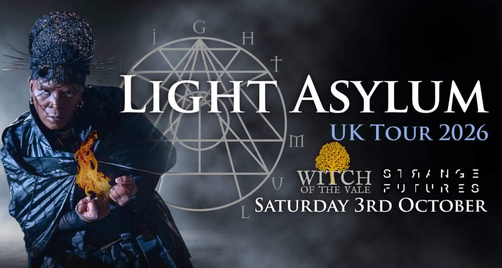 LIGHT ASYLUM (US) + Witch of the Vale & Strange Futures