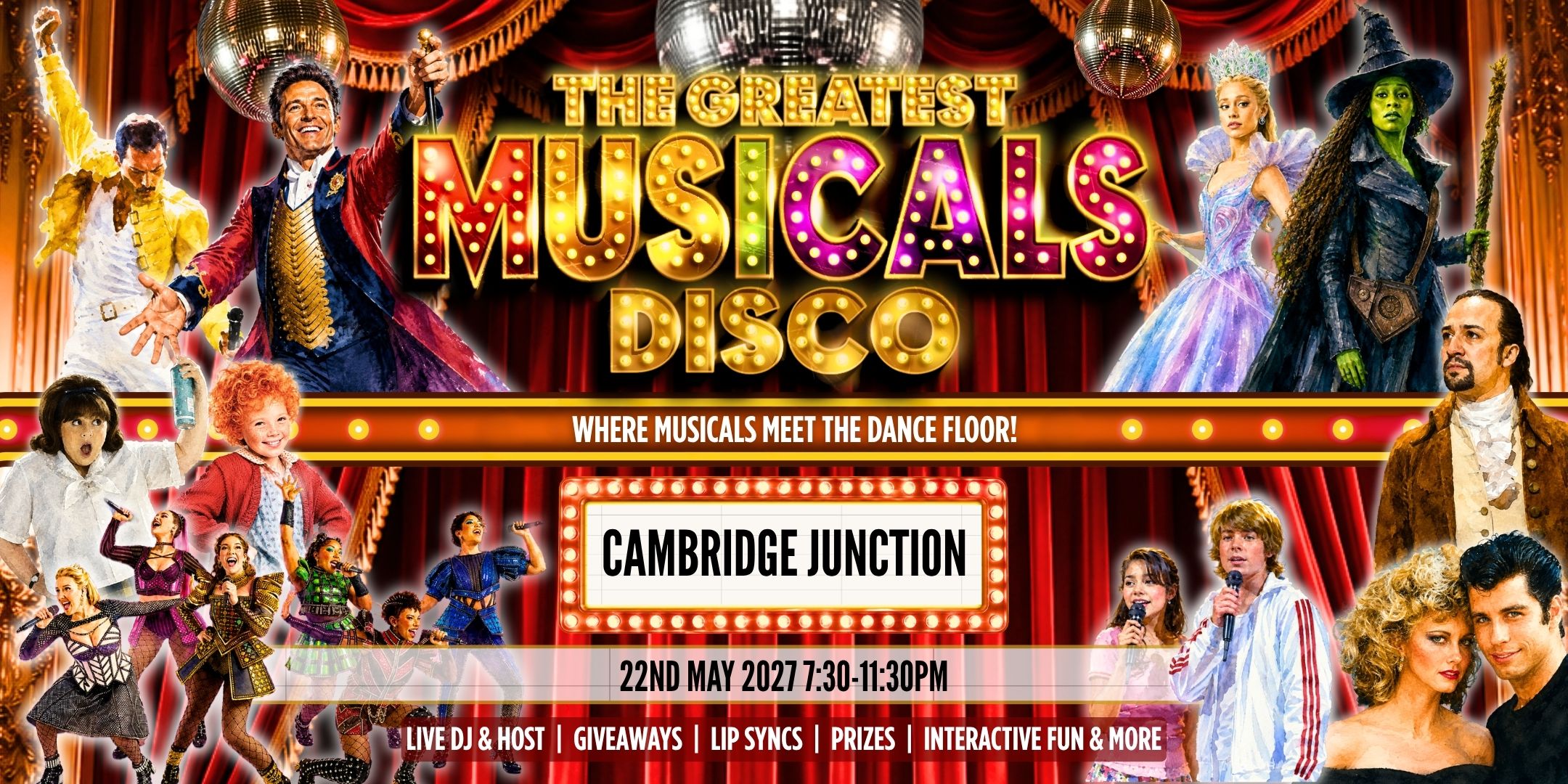 The Greatest MUSICALS Disco - Cambridge