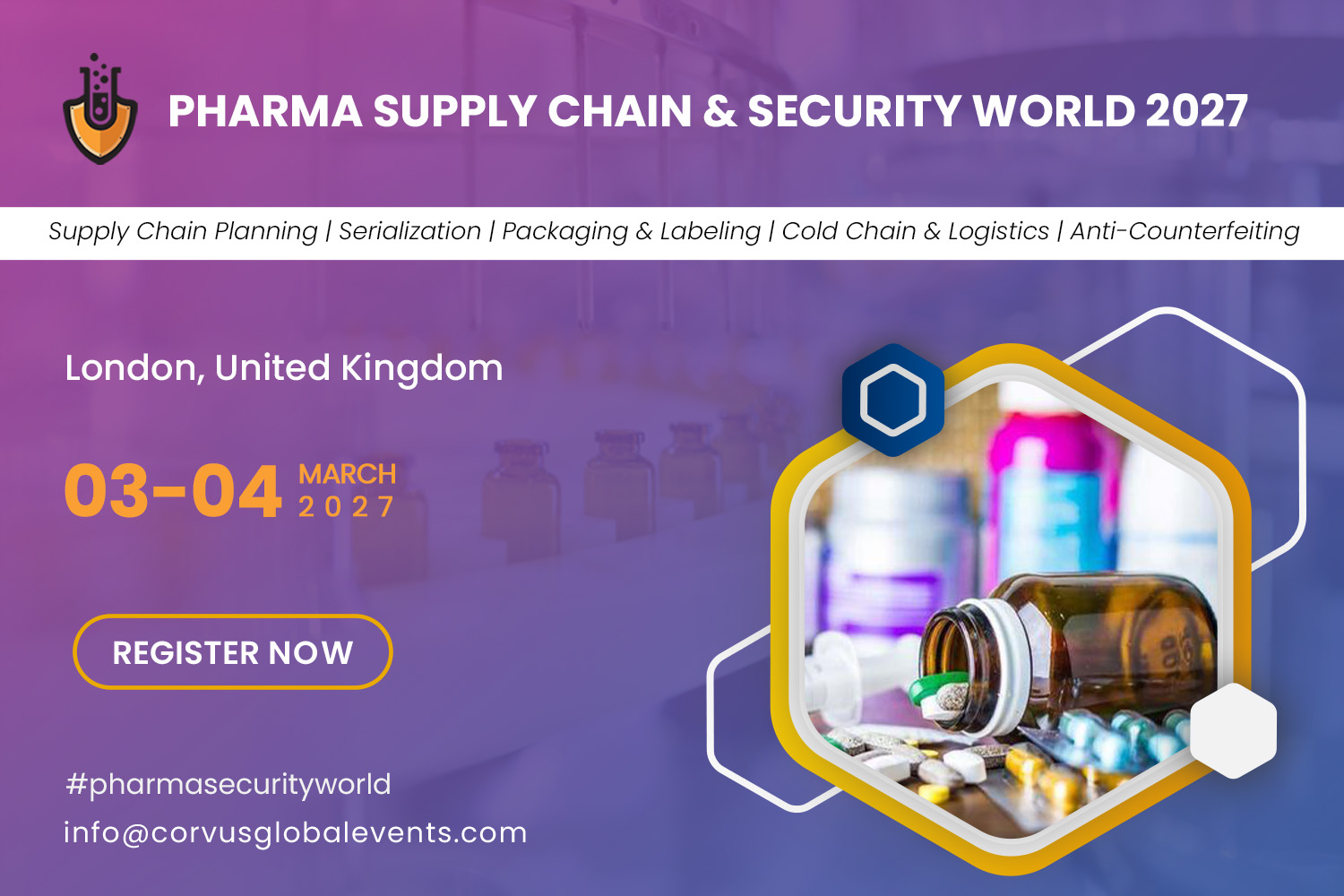 Pharma Supply Chain & Security World 2027 Conference