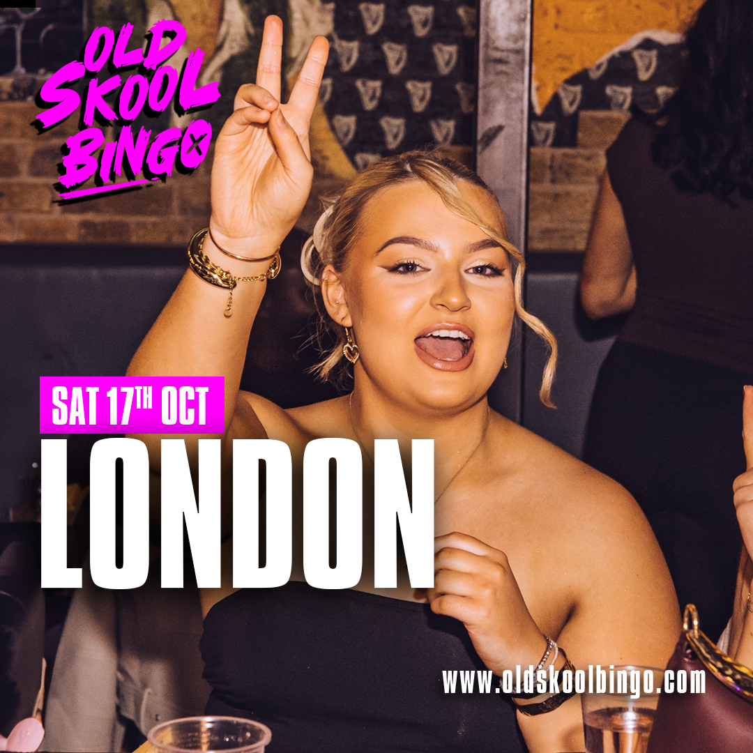 Old Skool Bingo Sat 17th October London