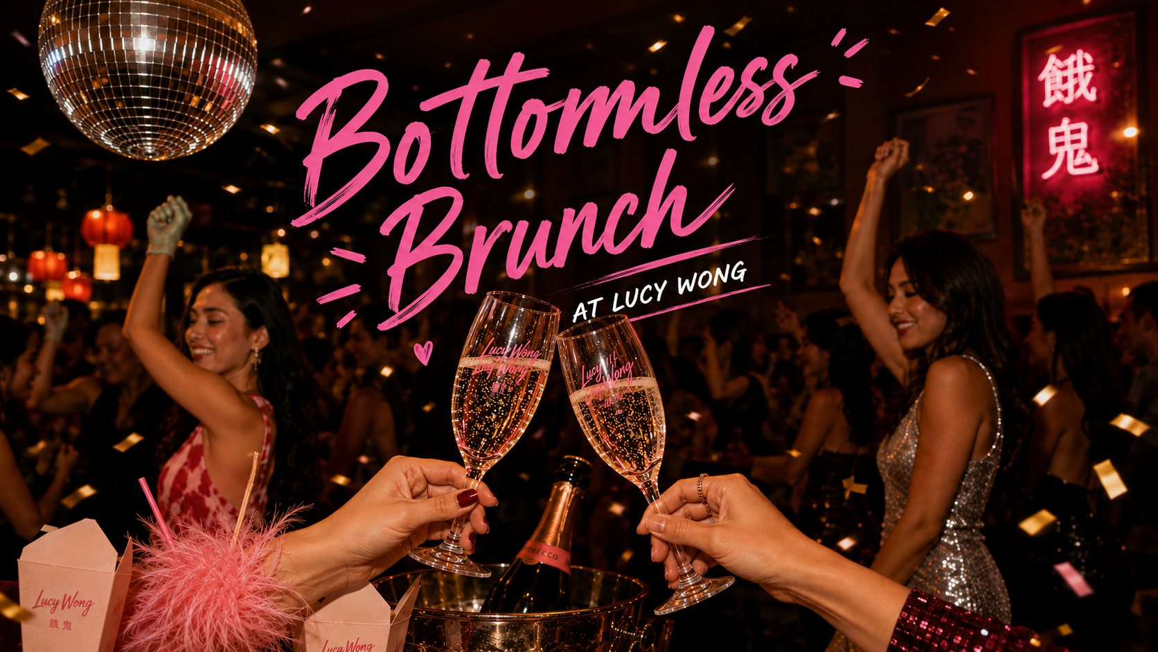 Bottomless Brunch at LUCY WONG - of