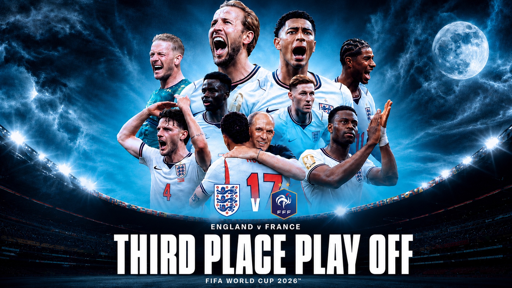 ⚽️ WORLD CUP THIRD PLACE PLAY OFF on the BIGGEST SCREEN in SHREWSBURY!
