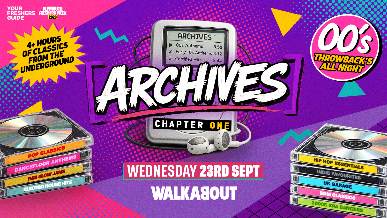 ARCHIVES – The UK’s Biggest 00s Throwback Party | Plymouth Freshers 2026