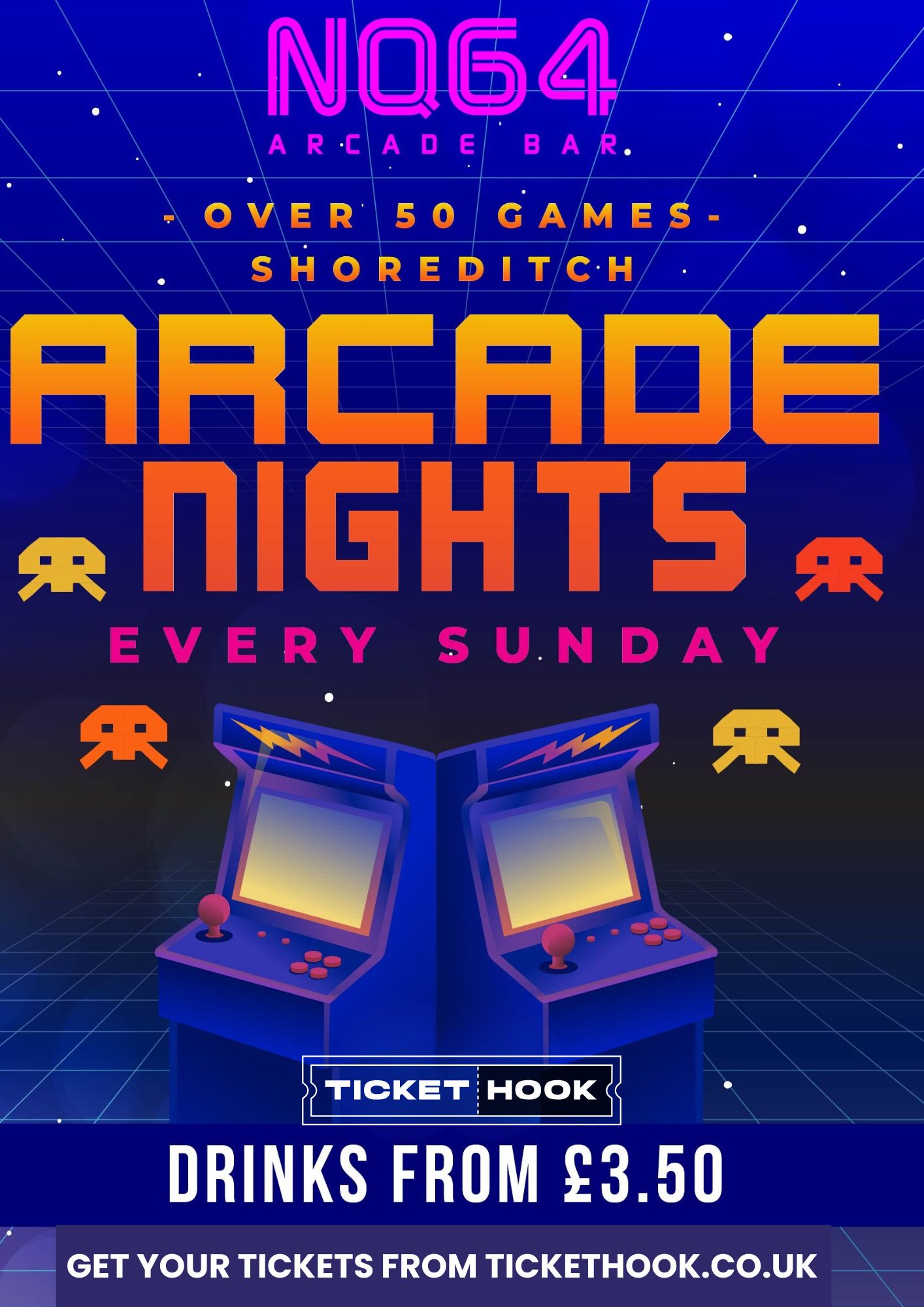 Arcade Night @ NQ64 Shoreditch