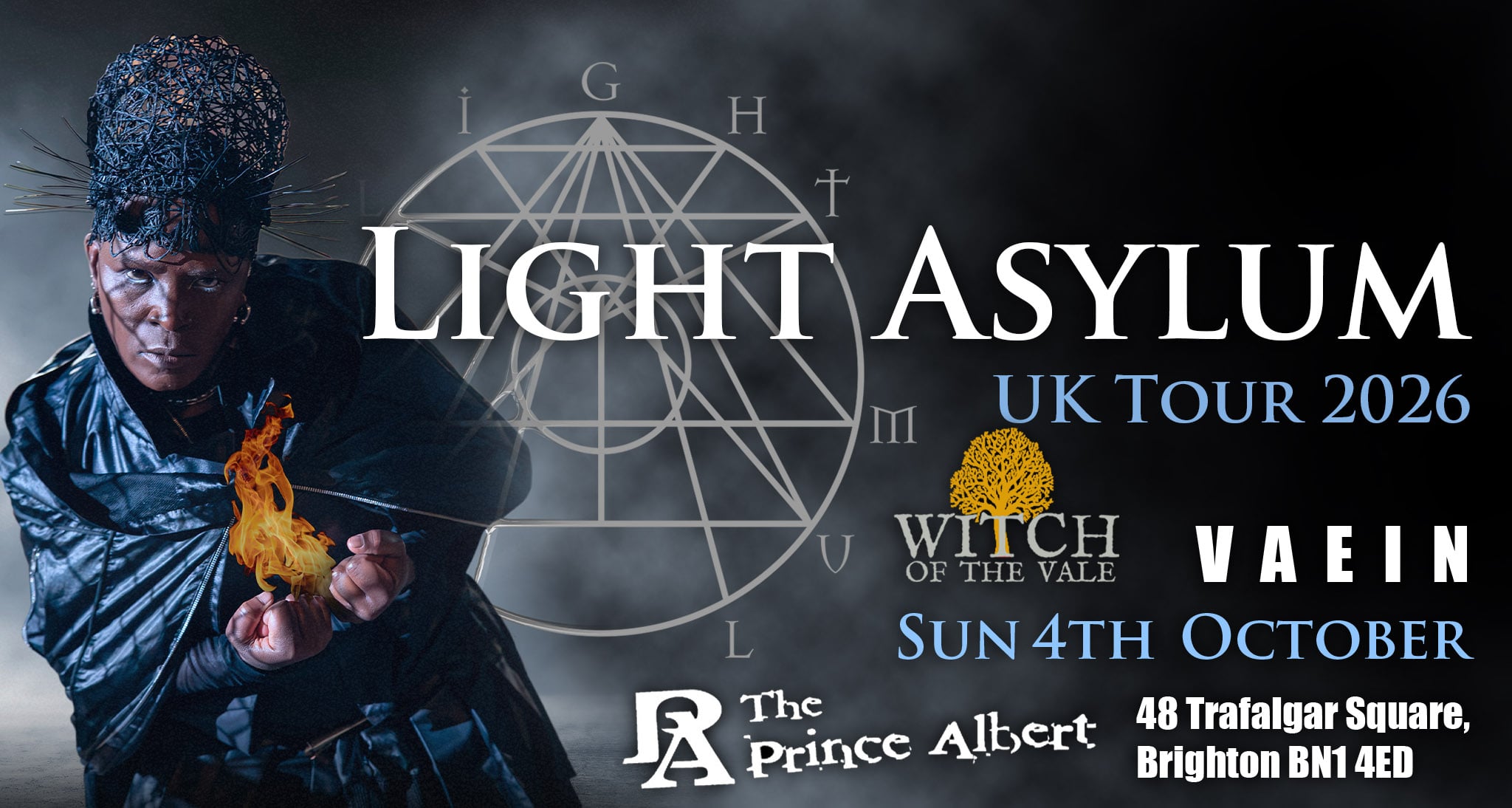 LIGHT ASYLUM (US) + Witch of the Vale & Vaein