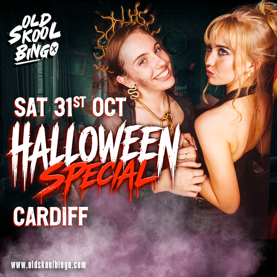 Old Skool Bingo Sat 31st Oct halloween Cardiff Special