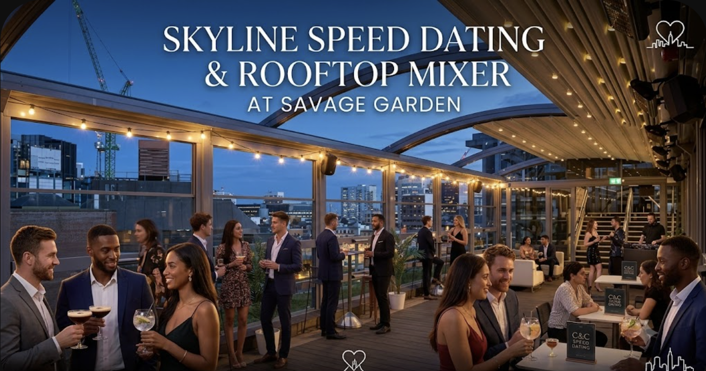 Rooftop Speed Dating & Mixer Party (age 26-39)