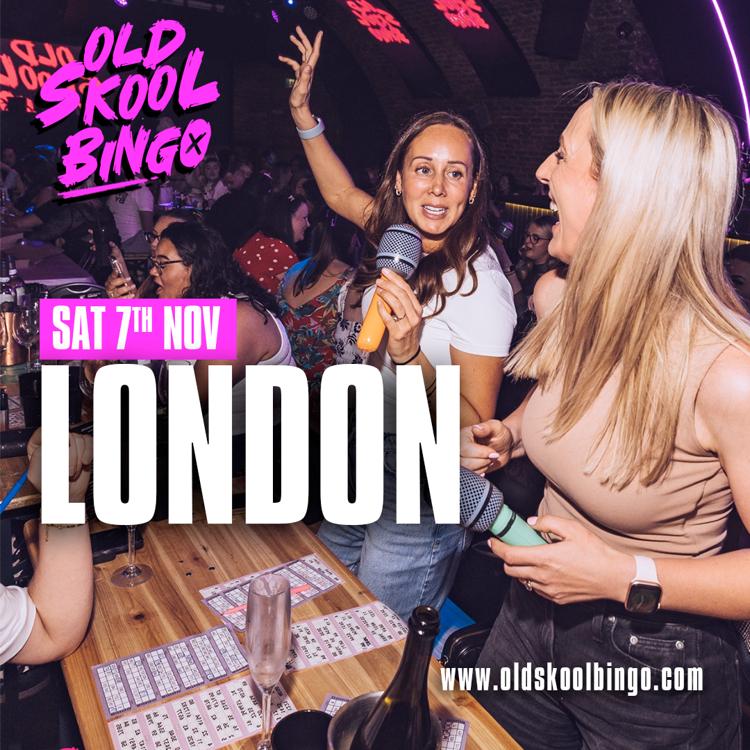Old Skool Bingo Sat 7th Nov London