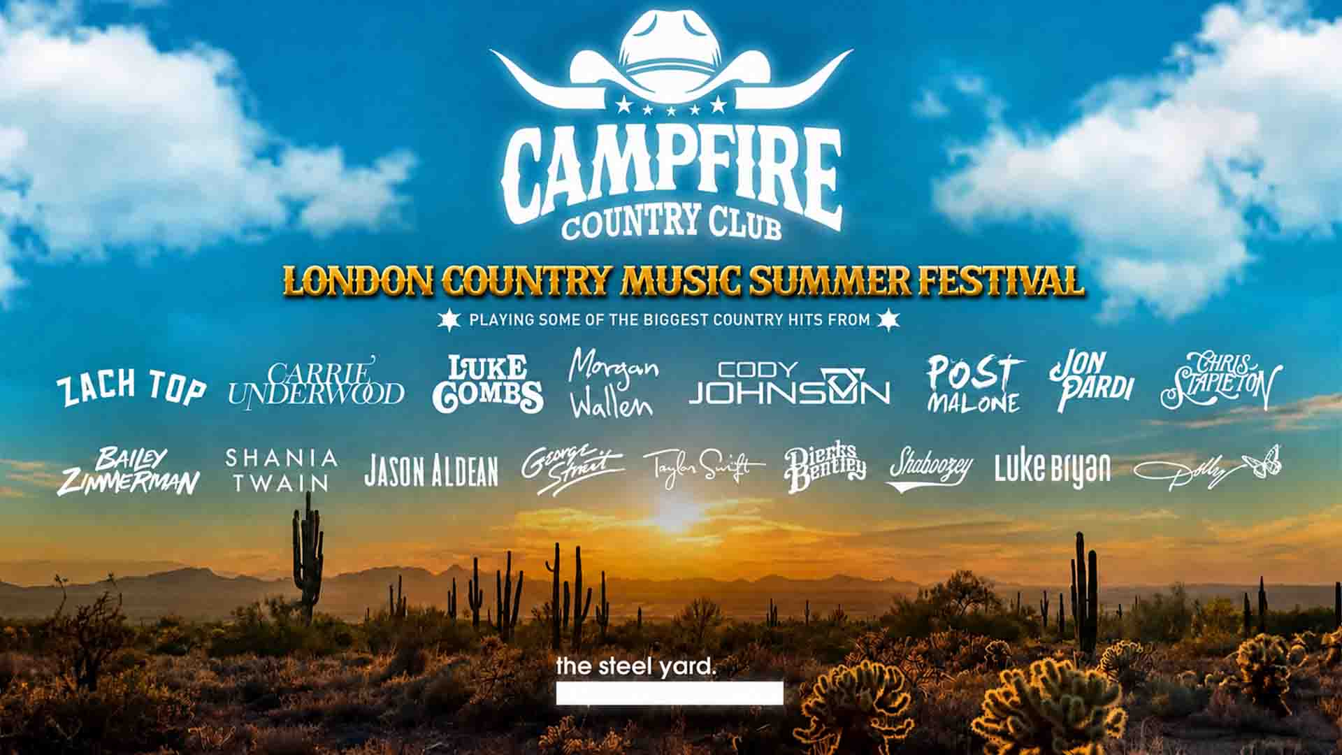 Campfire Country Club – London Country Music Summer Festival