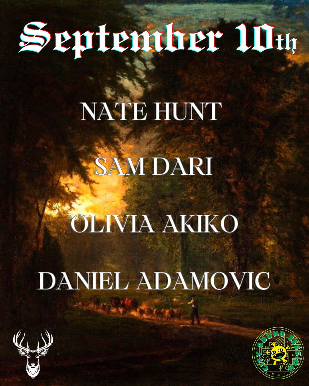 Nate Hunt, Sam Dari, Olivia Akiko and Daniel Adamovic