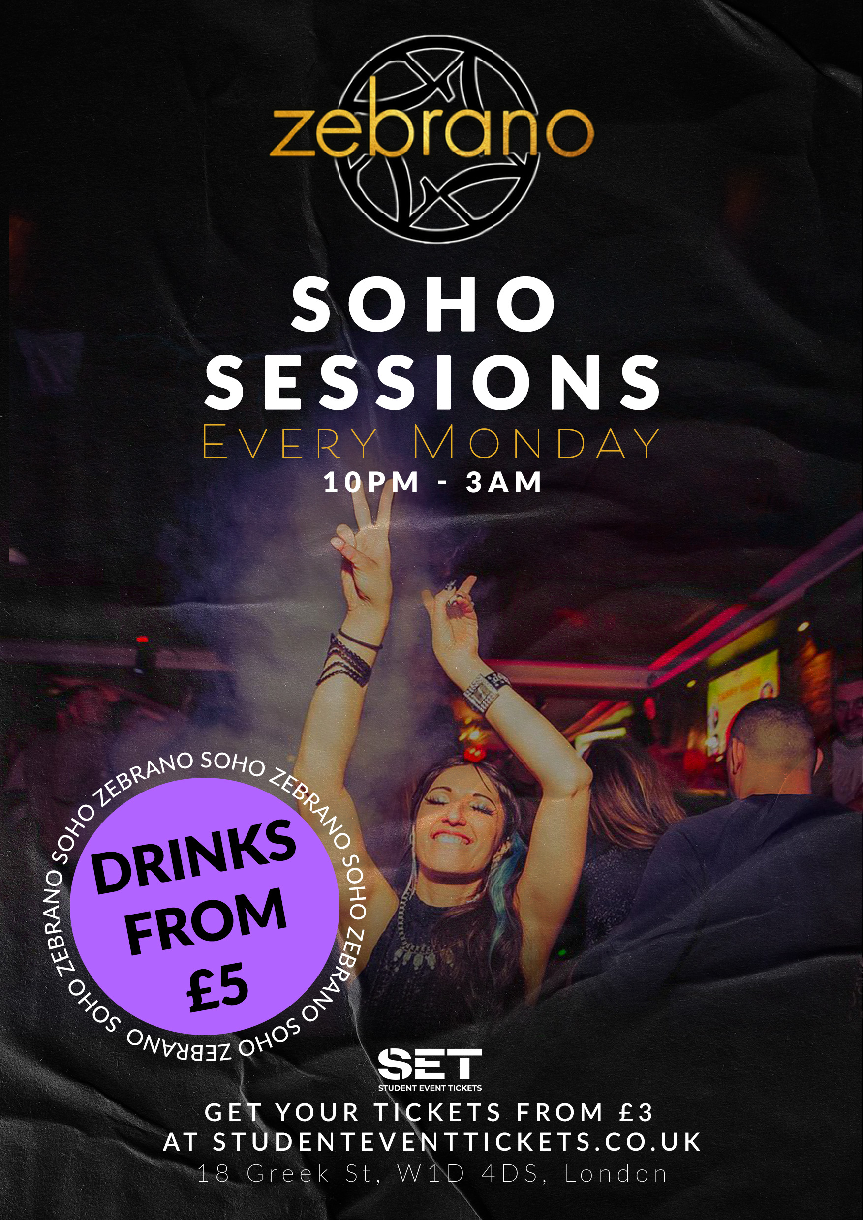 SOHO SESSIONS @ ZEBRANO - SET