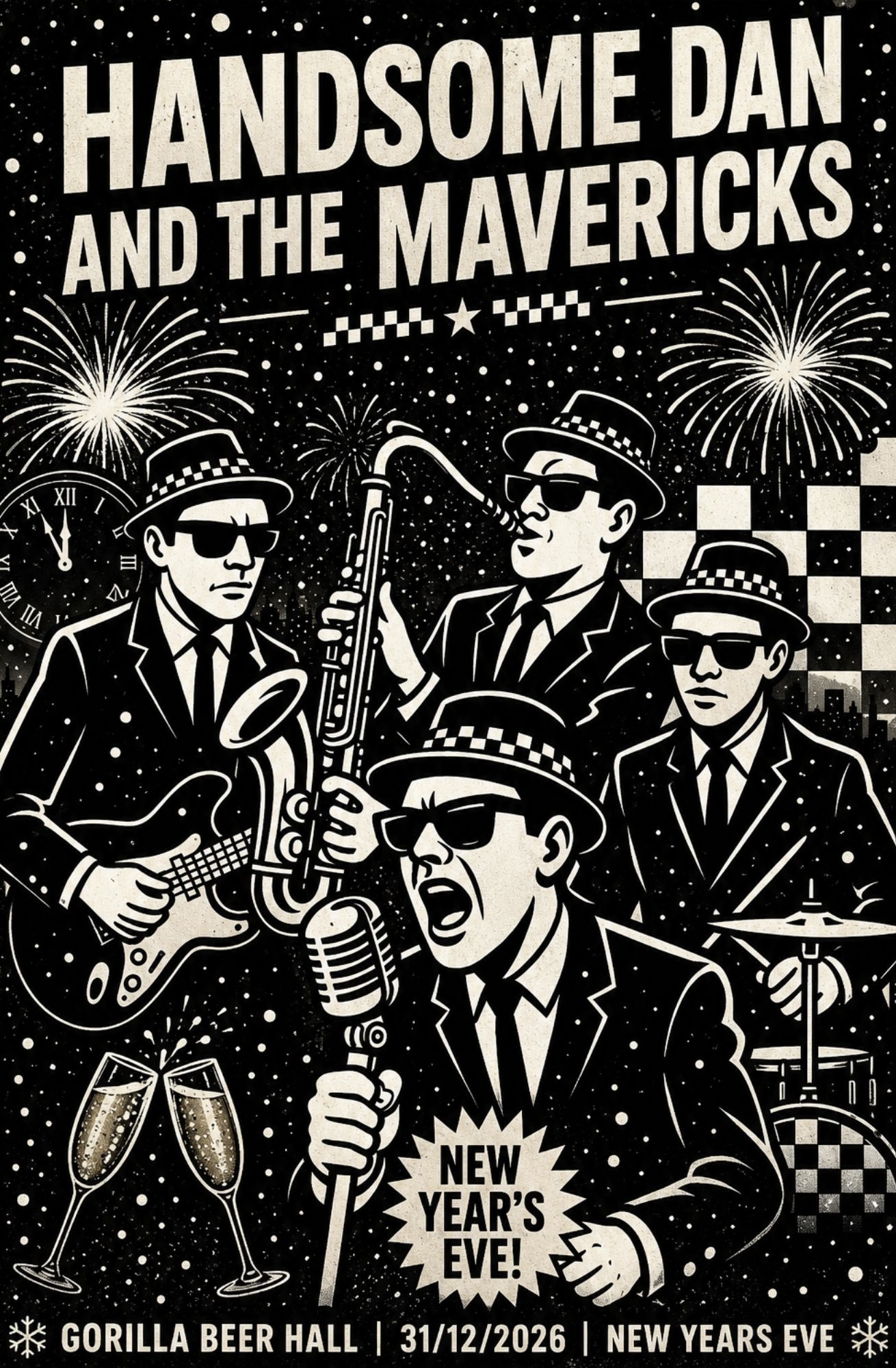 NYE with Handsome Dan & The Mavericks!