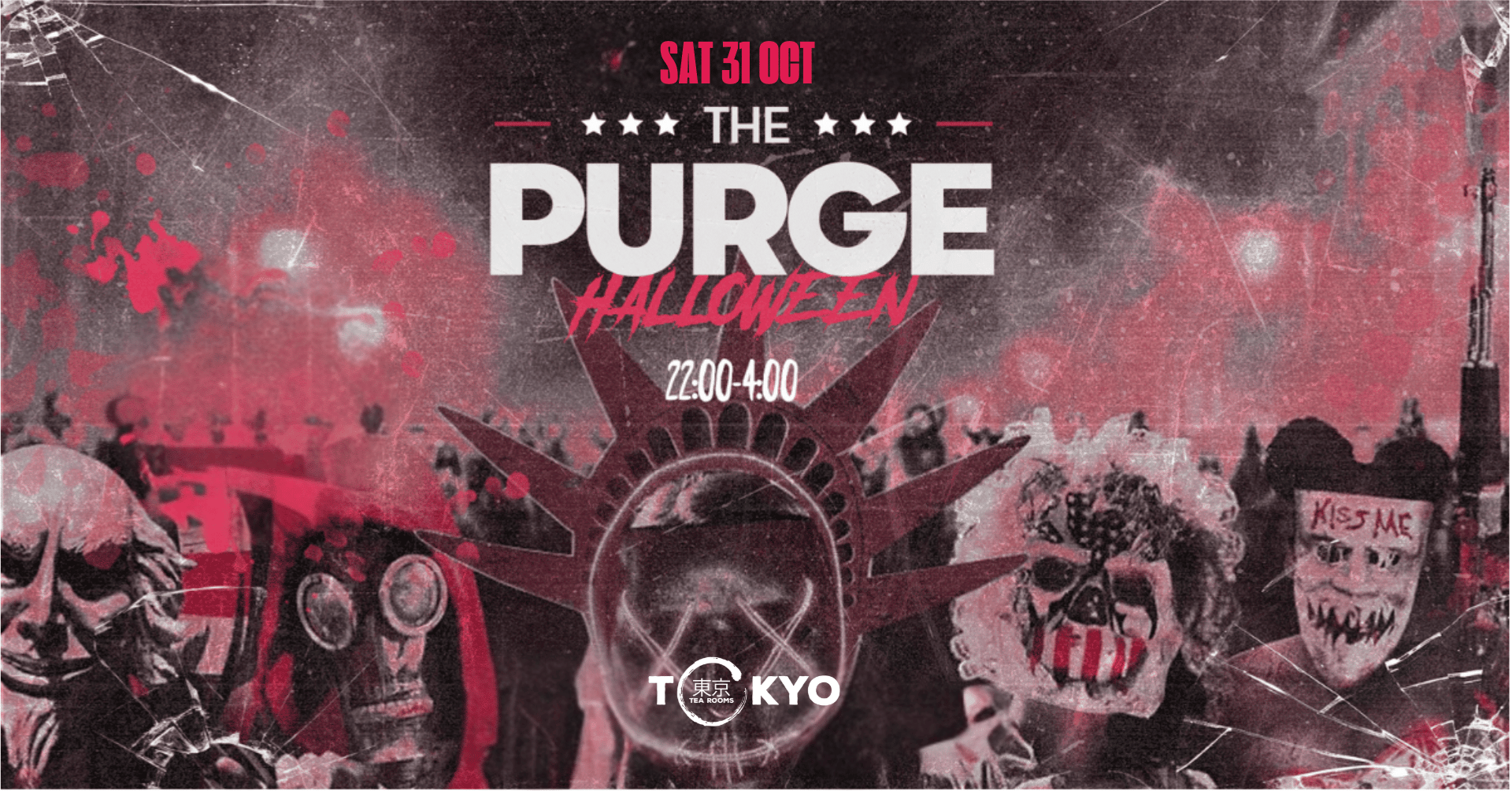 The Purge Halloween | Canterbury *5 £8 TICKETS LEFT*