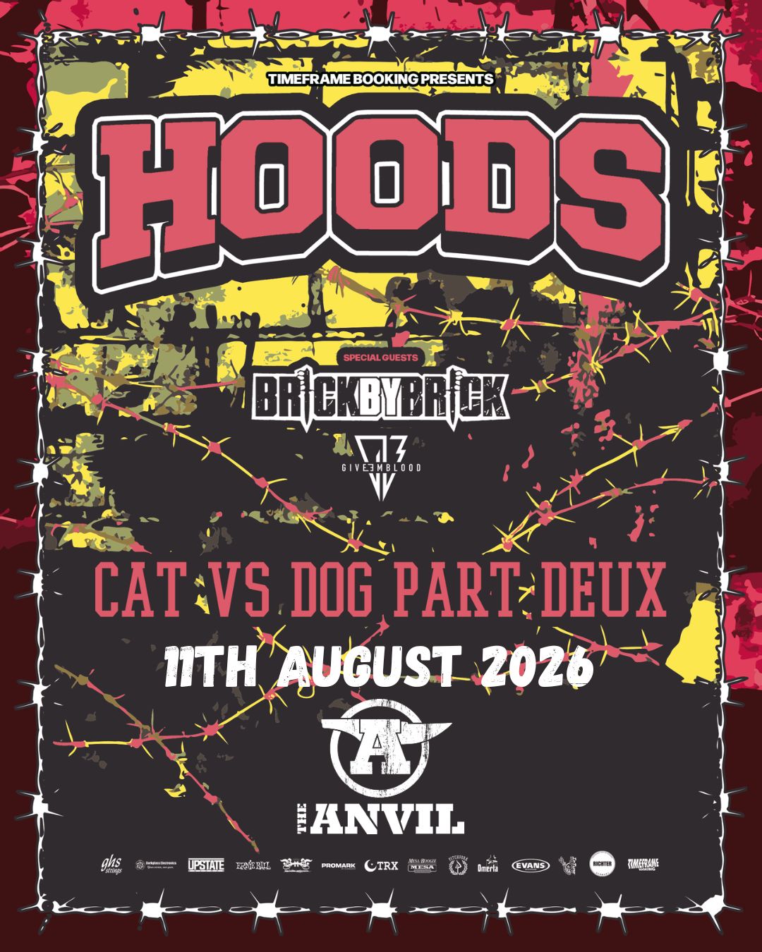 Hoods // Brick By Brick // Give’em Blood