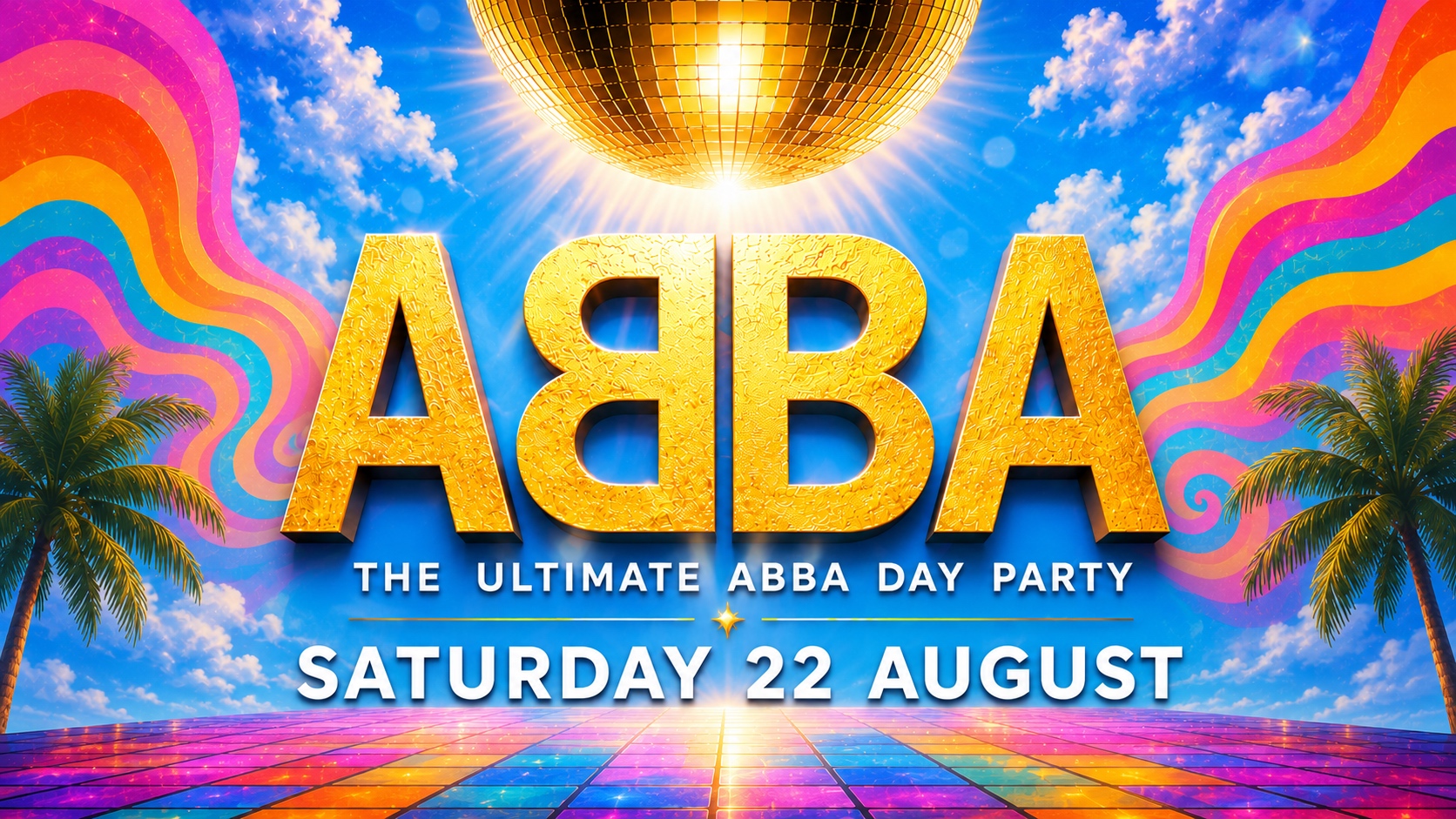 🚨 THIS SATURDAY! 🪩 ABBA DAY PARTY 3pm-7.30pm