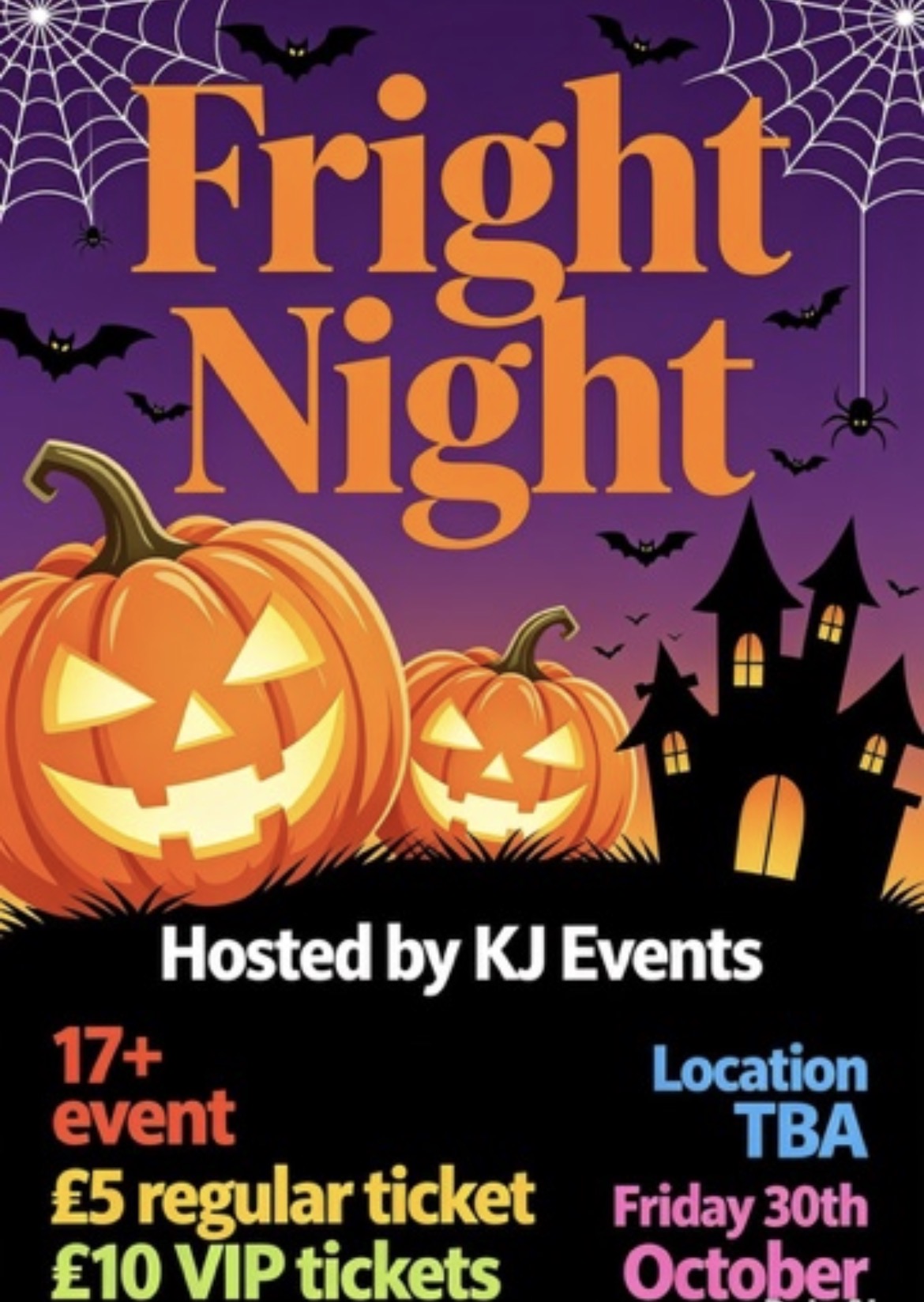 Fright night by kj events