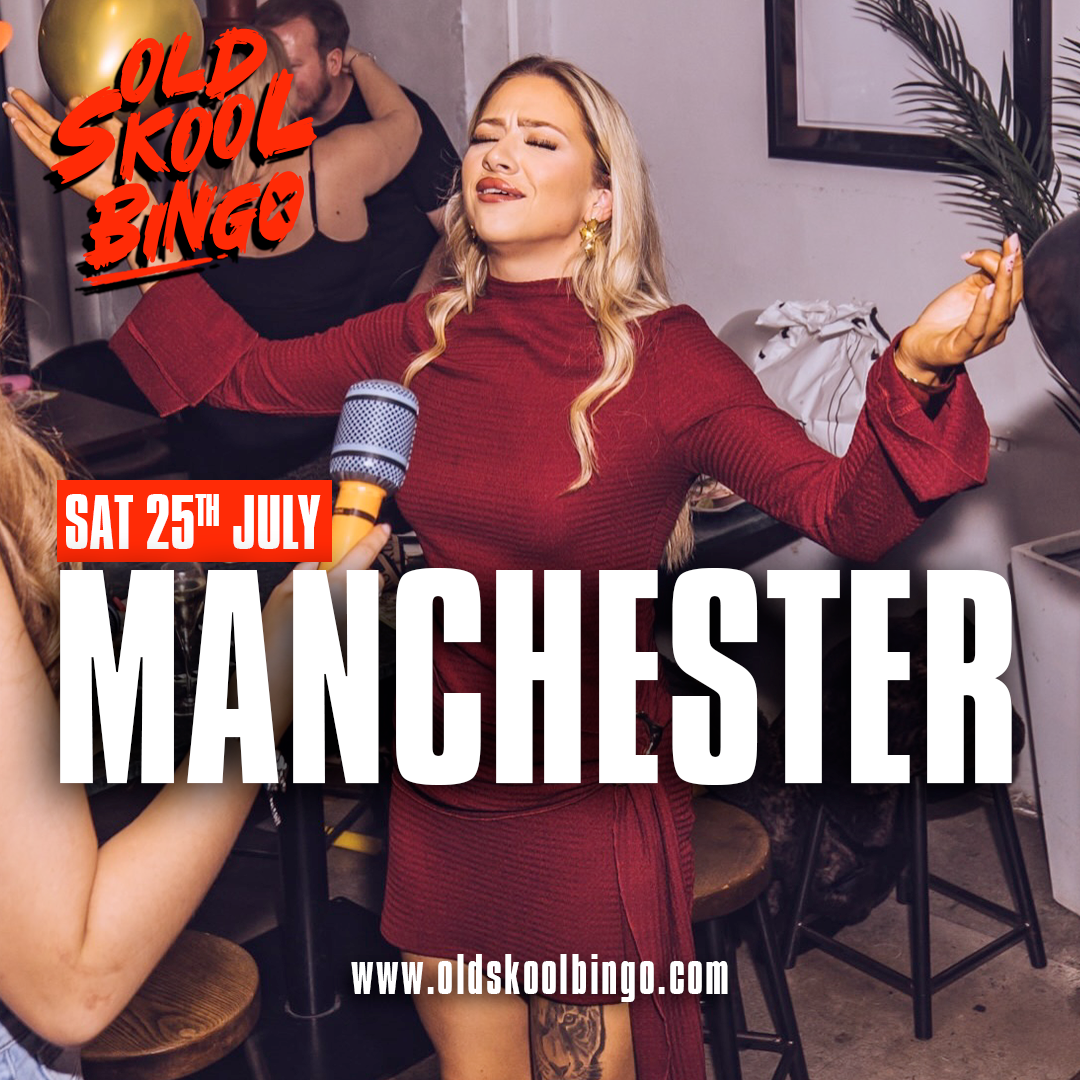 Old Skool Bingo Sat 3rd Oct Manchester