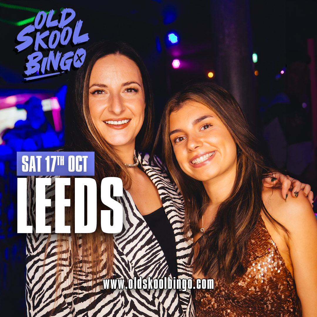 Old Skool Bingo Sat 17th October Leeds