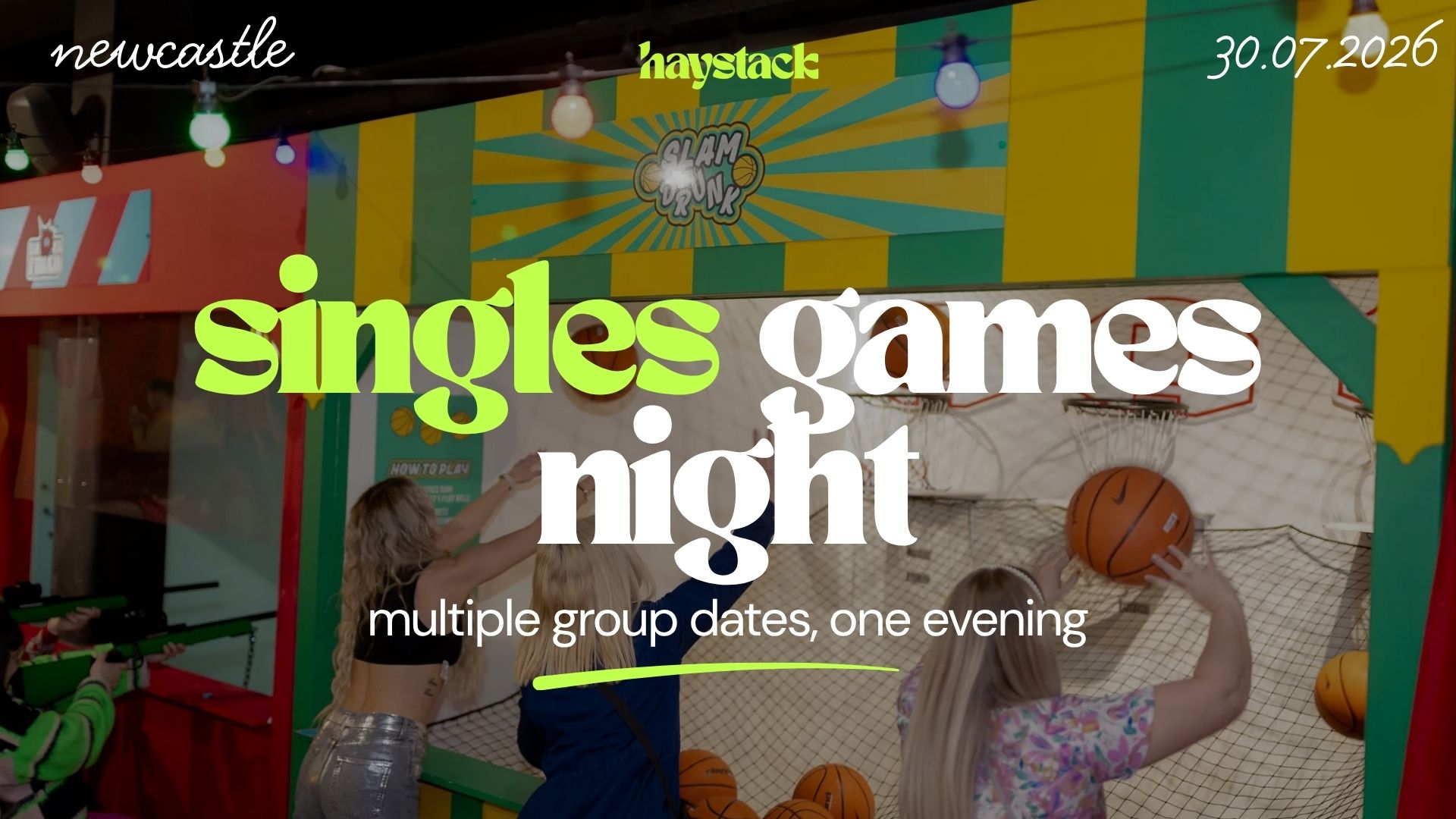 GAMES AND DRINKS WITH SINGLES | NEWCASTLE, FAYRE PLAY | THURSDAY 30TH JULY