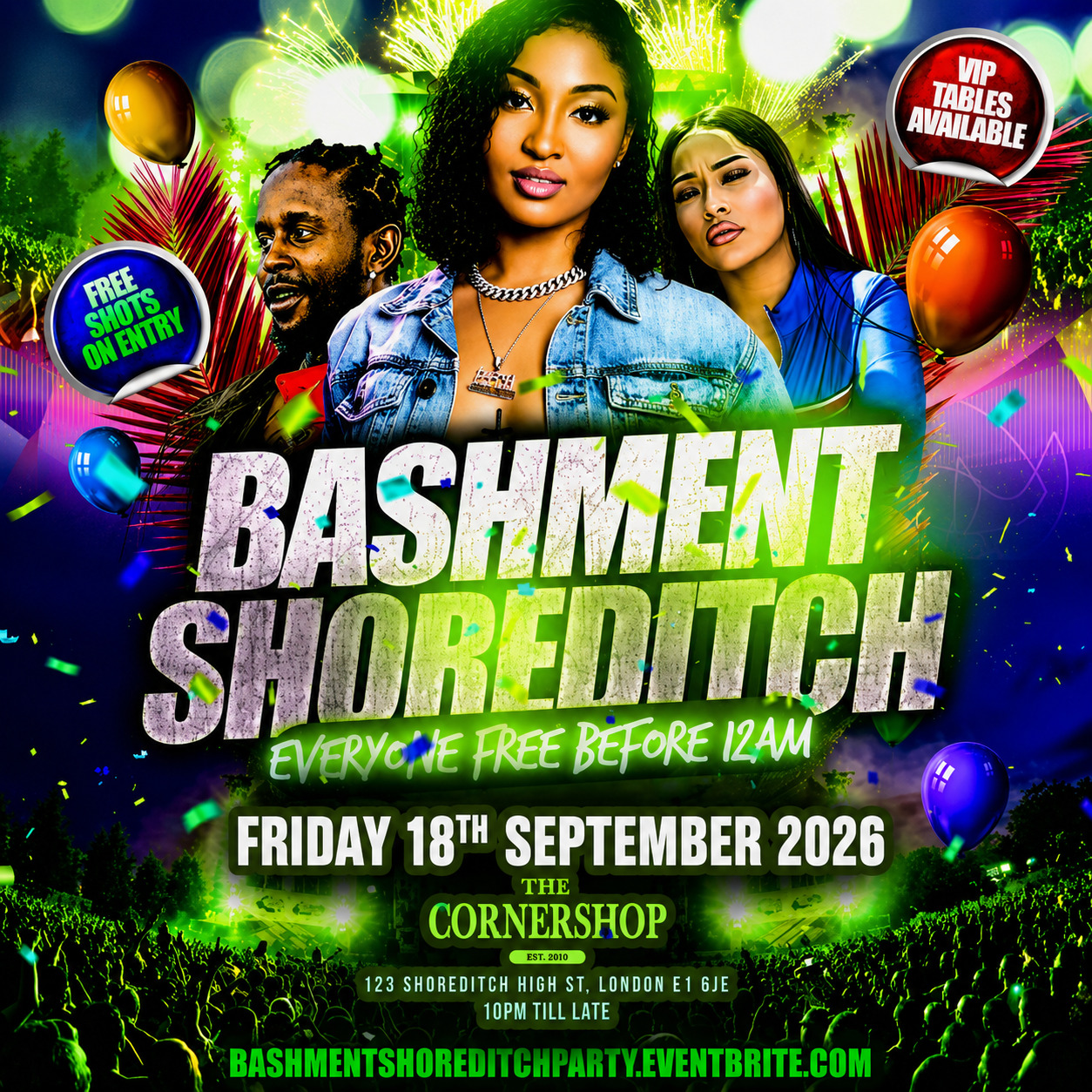 Hip Hop x R&B Shoreditch - Free Entry Before Midnight