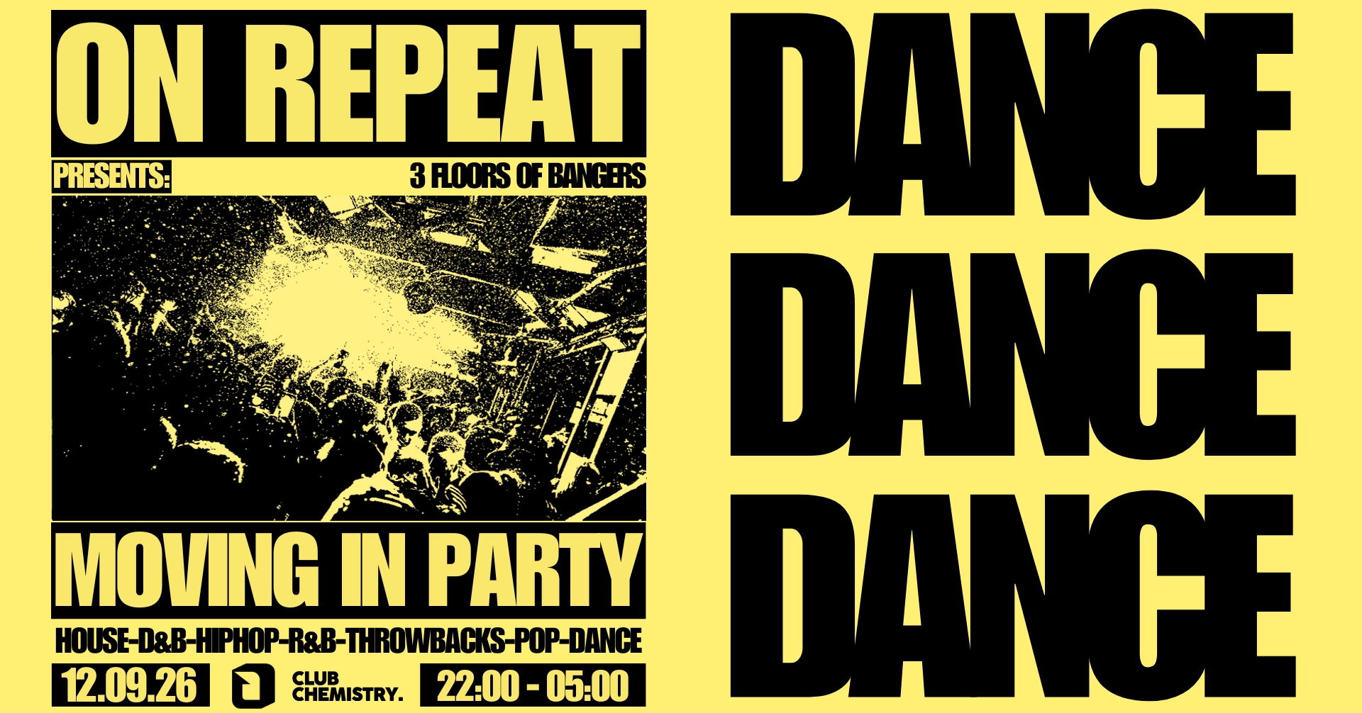 ON REPEAT ∙ MOVING IN PARTY | Canterbury *LAST 50 ONLINE TICKETS*