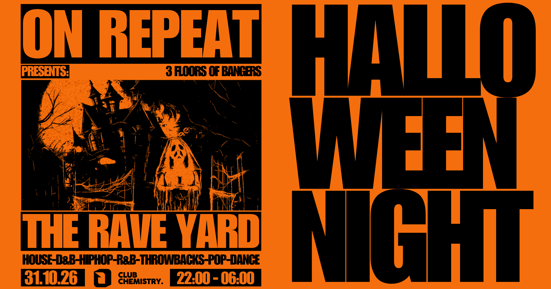 The Rave Yard Halloween 🪦 Canterbury *12 £8 TICKETS LEFT*