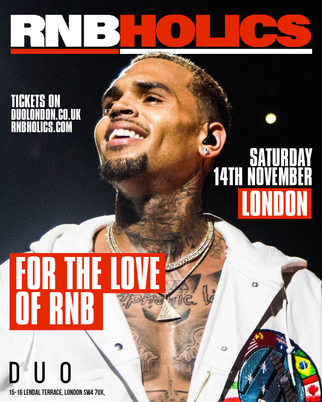 RnBholics Nov 14th London