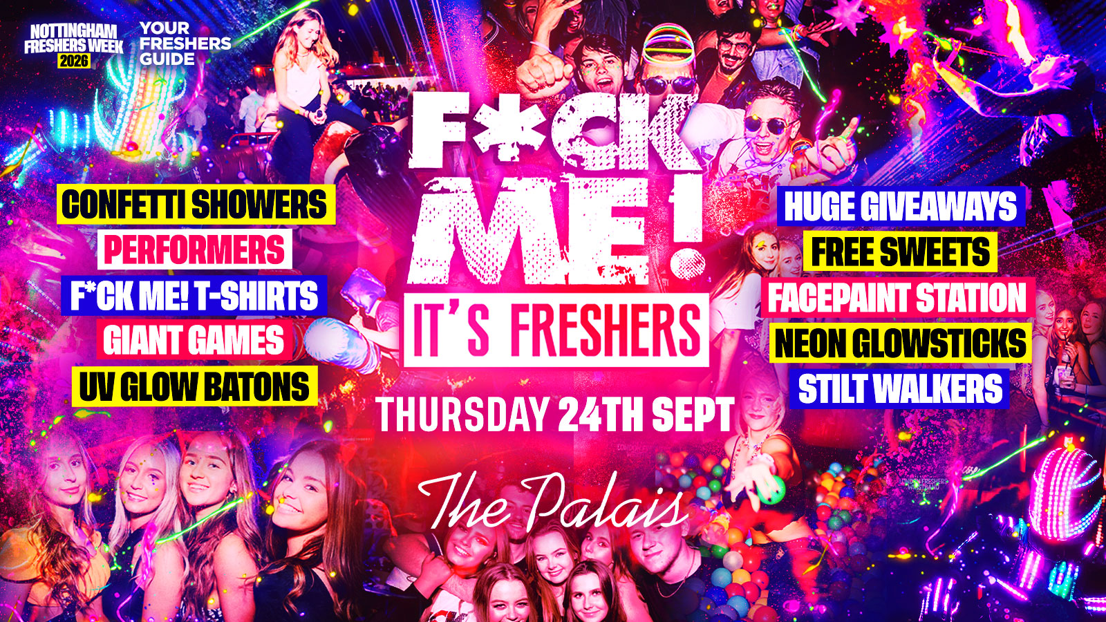 FCK ME It's Freshers - Nottingham Freshers 2026