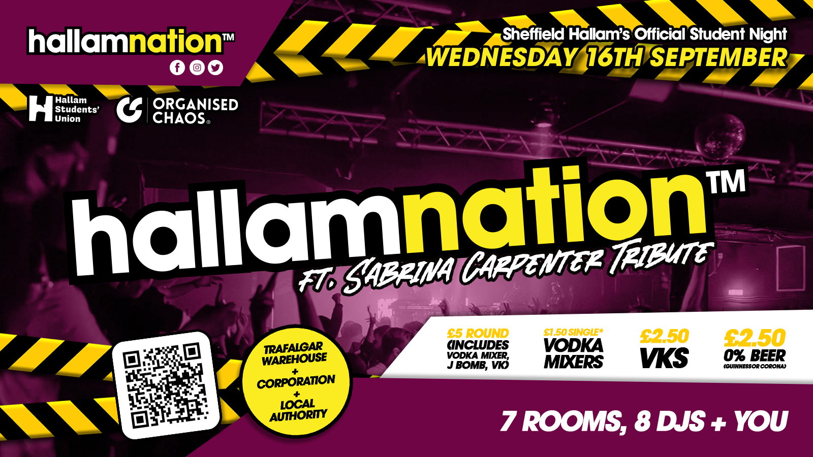 Hallamnation: Official Hallam Freshers Party