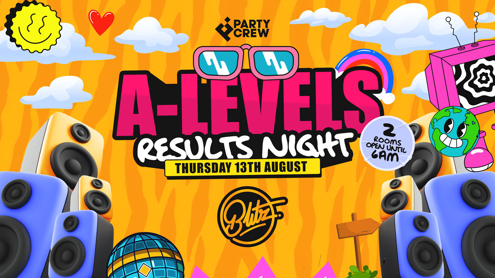 A-LEVELS Results Night 2026 🪩 BLITZ CLUB, PRESTON