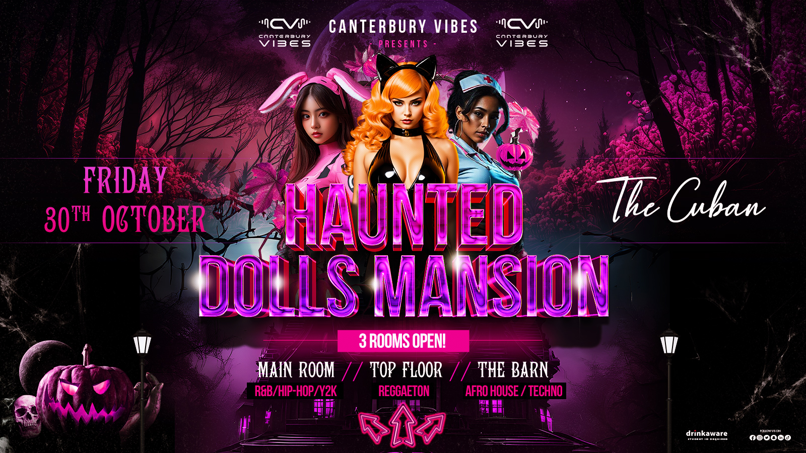 HALLOWEEN CANTERBURY 2026 - HAUNTED DOLLS MANSION