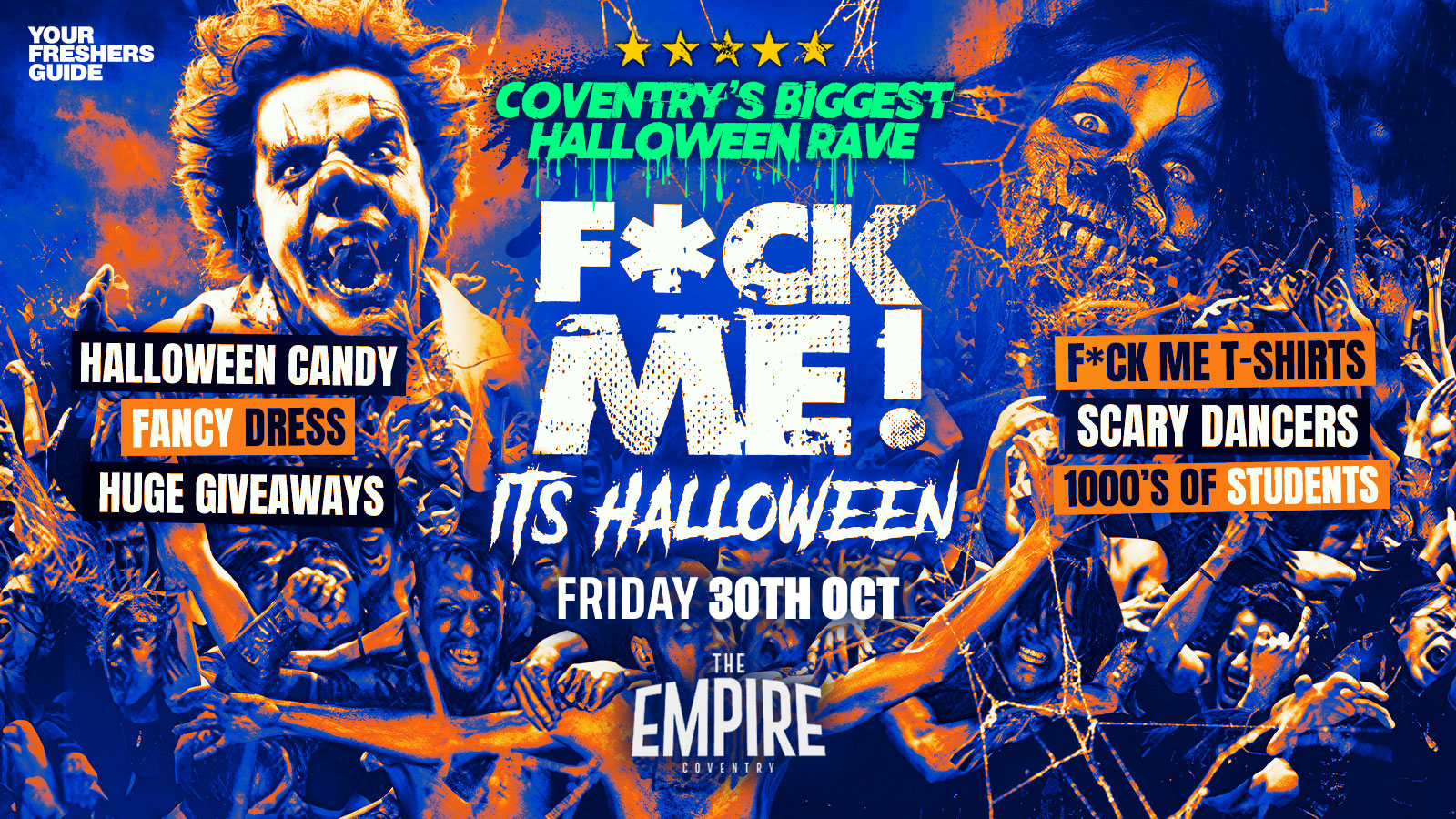 F*CK ME It's Halloween | Coventry Freshers 2026 & Warwick Freshers 2026