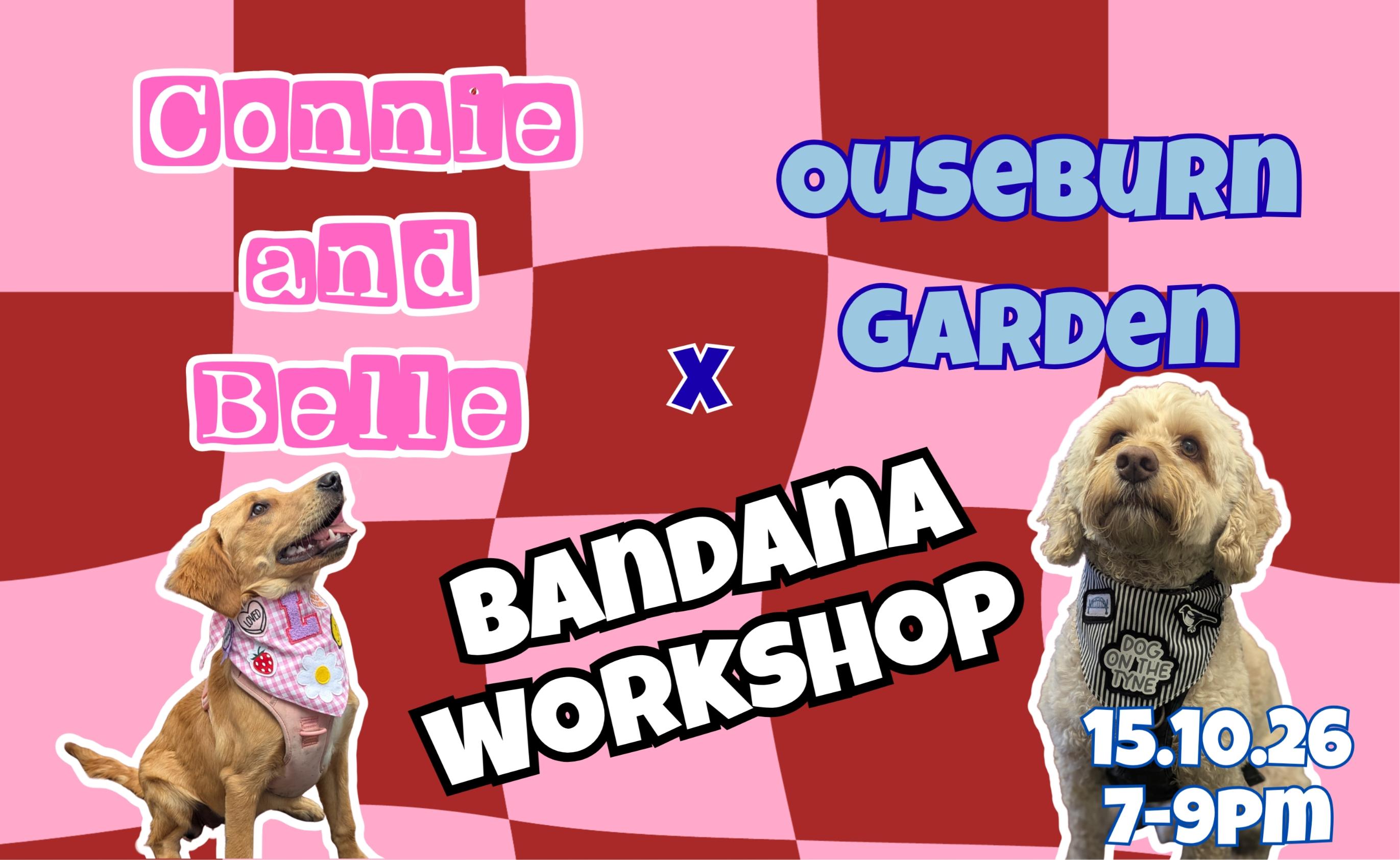 Stitch Your Own Dog Bandana Workshop