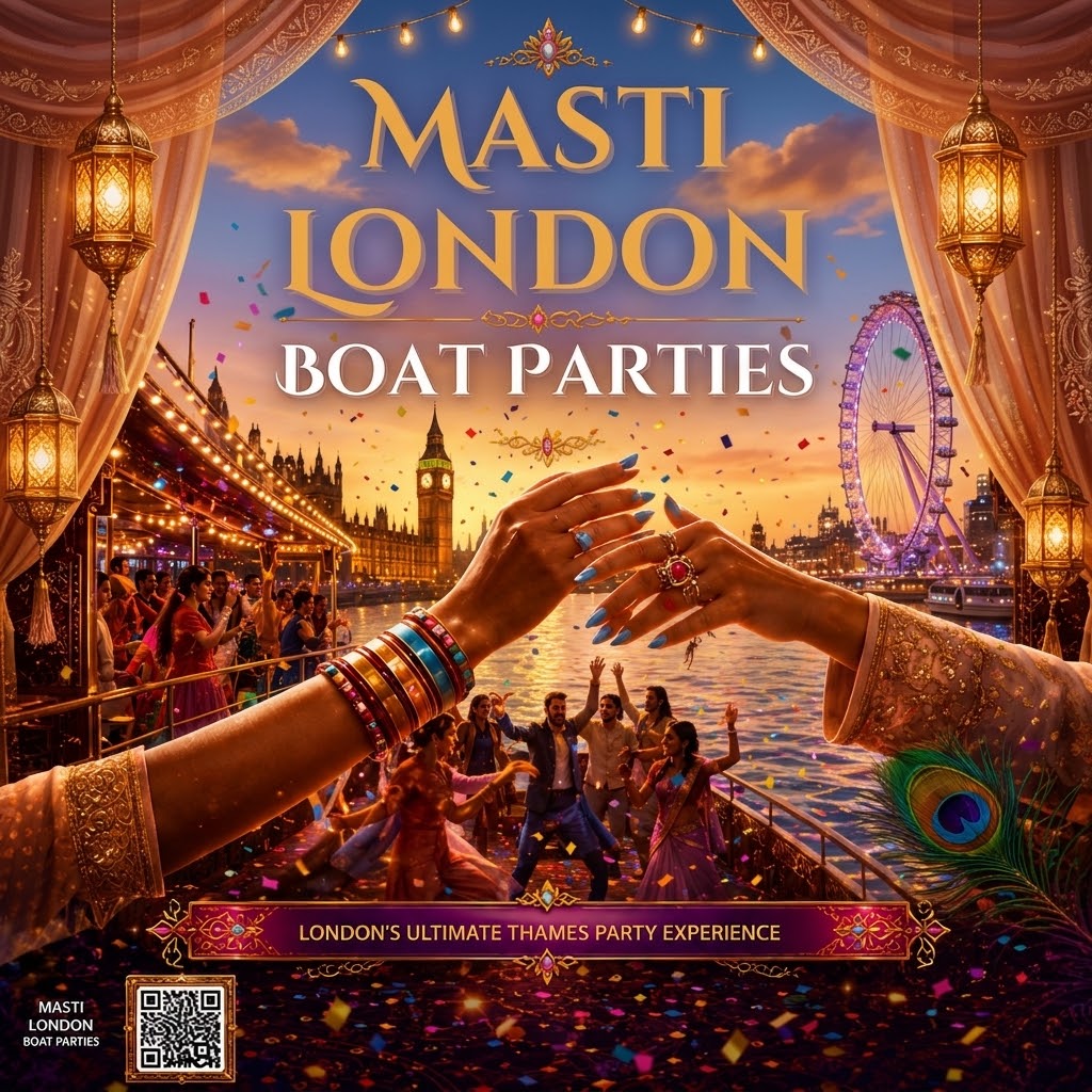 Bollywood Thames boat party with a free after-party / £15 flash sale