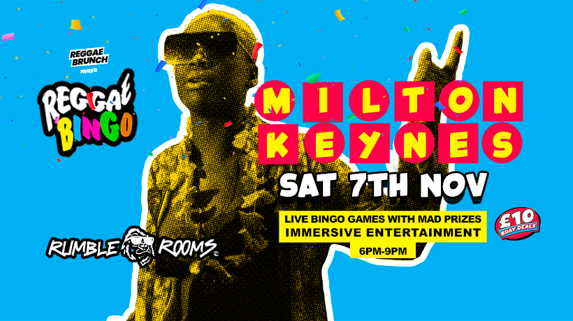 Reggae Bingo - Milton Keynes - Sat 7th Nov