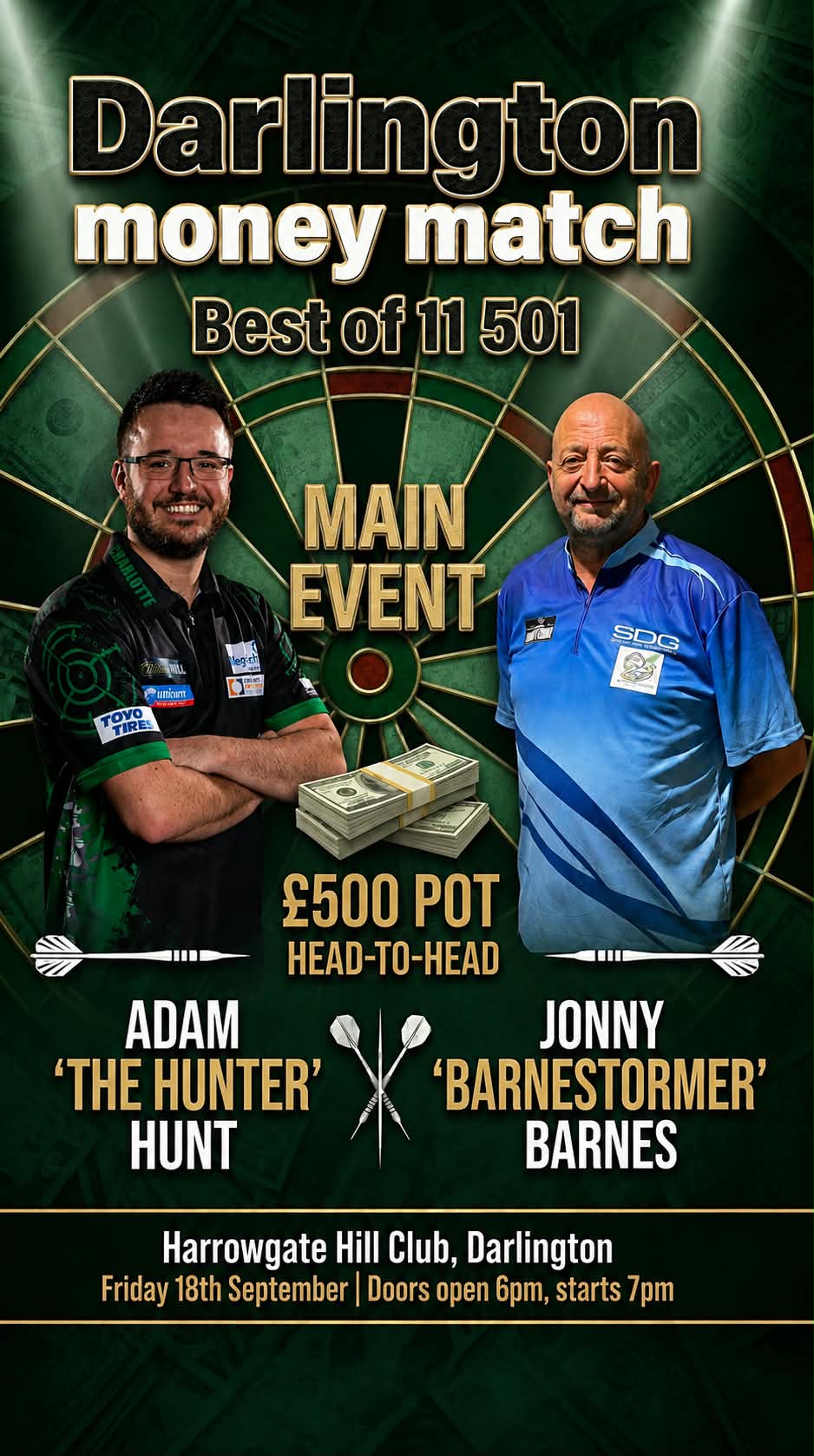 Darlington Money Match Evening