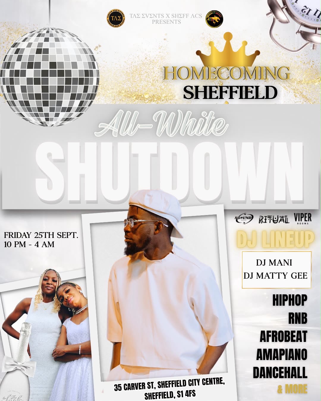 ΤΛΣ Presents: HOMECOMING (Sheffield)