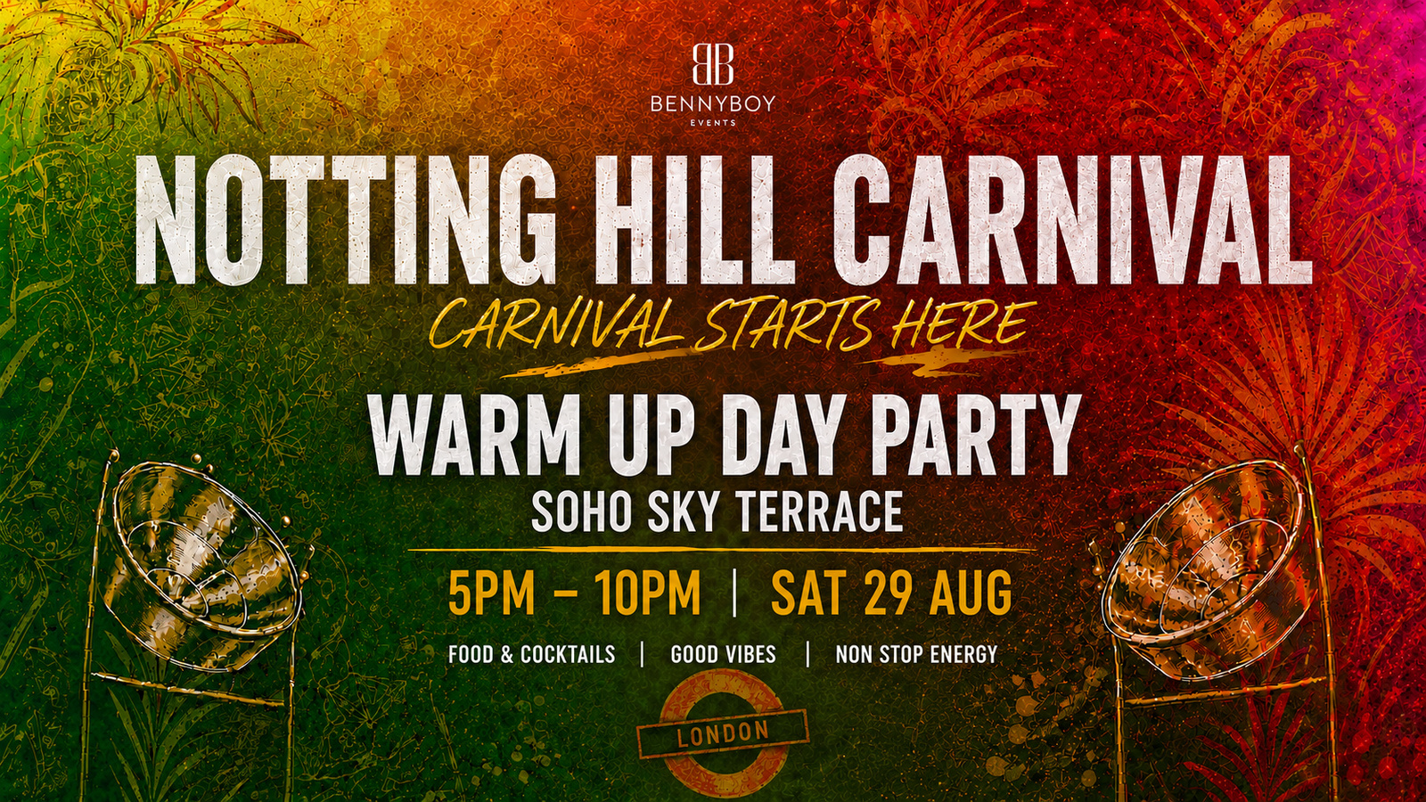 CARNIVAL WARM UP DAY PARTY