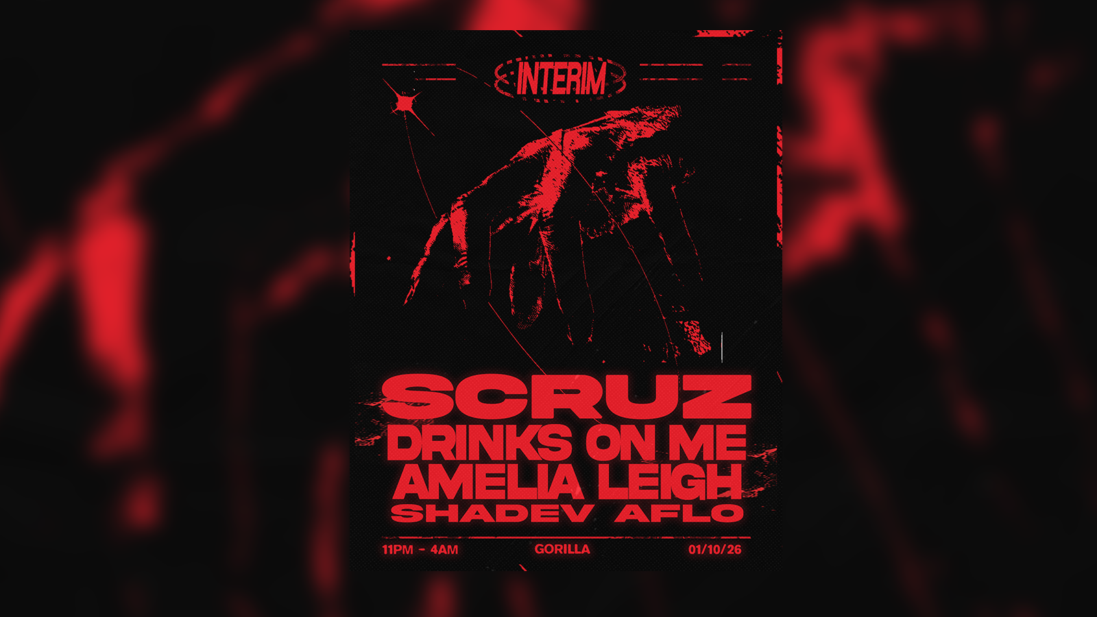 POST PONED – INTERIM_001: SCRUZ & DRINKS ON ME