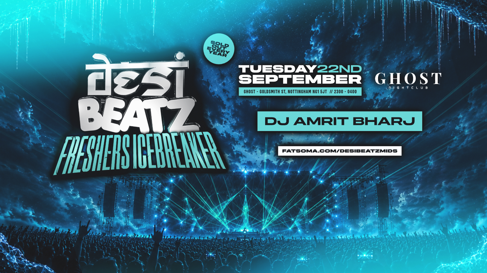 Nottingham Punjabi Soc : FRESHERS ICEBREAKER! | GHOST NOTTINGHAM