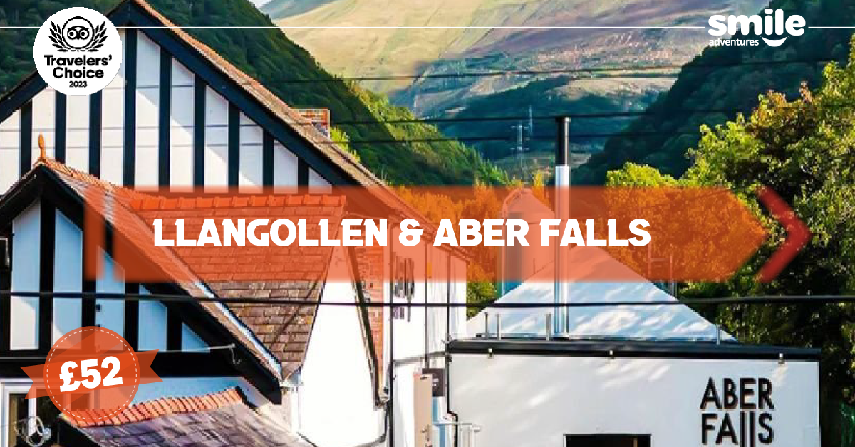 Llangollen & Aber Falls Tour - From Manchester