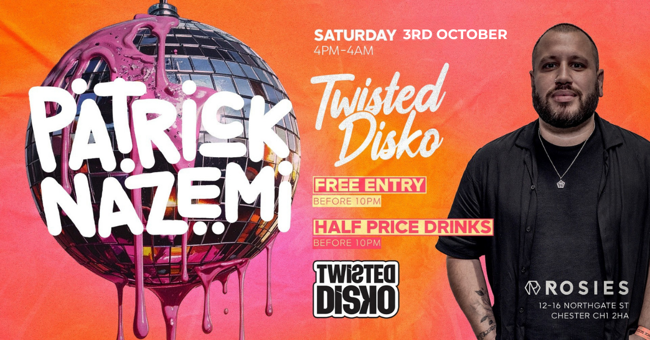 Twisted Disko With Patrick Nazemi