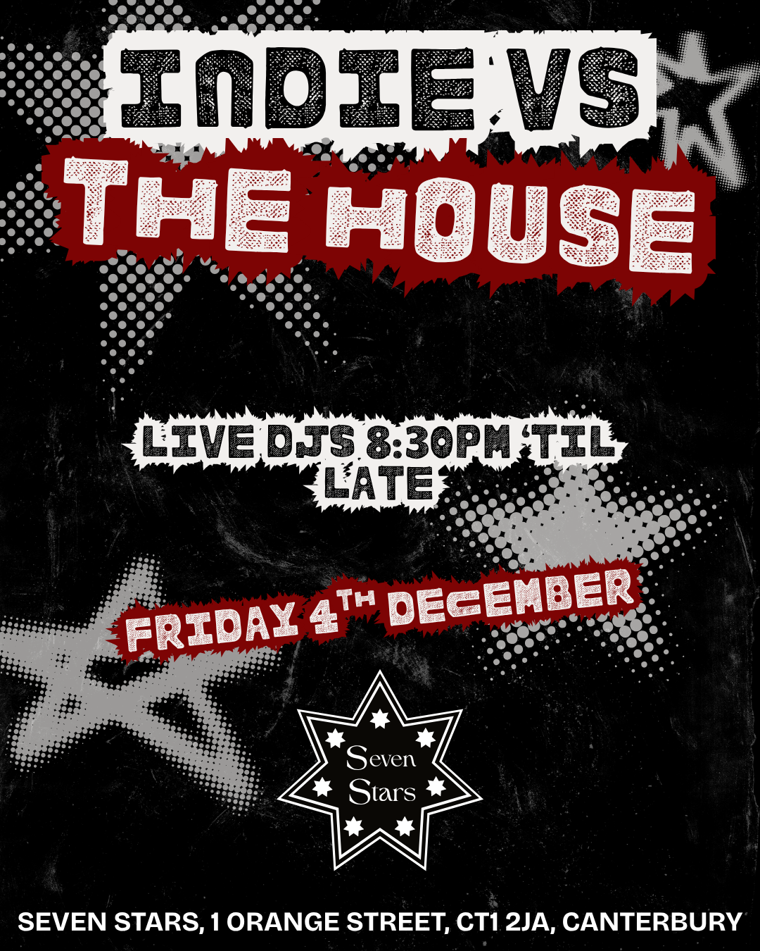 🎸⚡ FRIDAY NIGHT FACE OFF: INDIE VS CLUB HITS ⚡🪩🏠🔥 FRIDAY NIGHT FACE OFF: HOUSE VS URBAN 🔥🎤