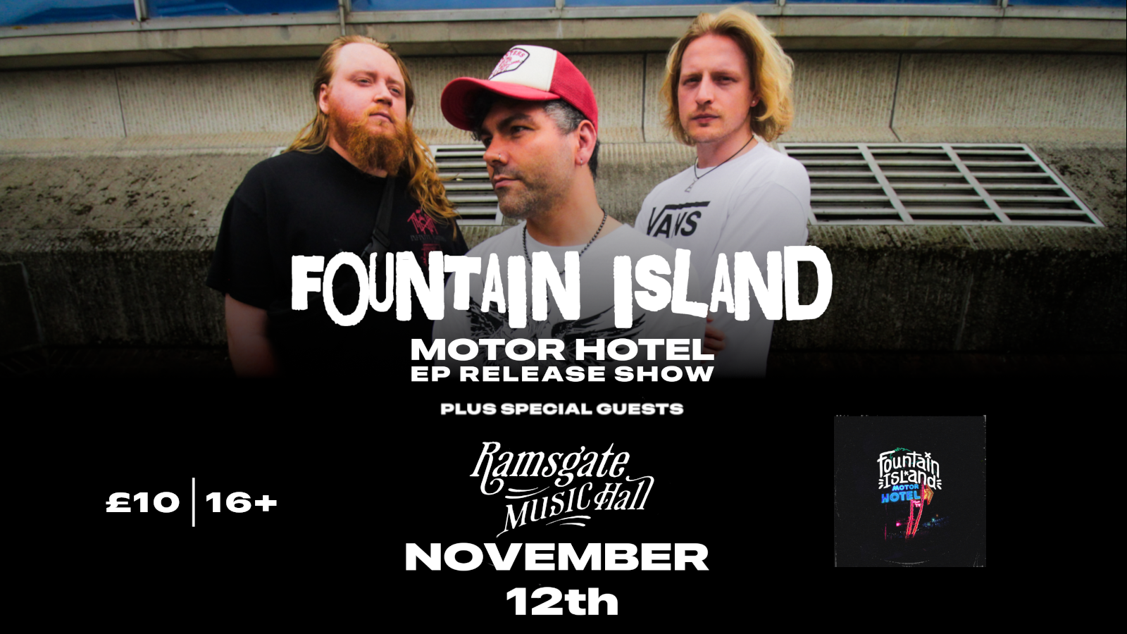 Fountain Island Motor Hotel EP Release Show at Ramsgate Music Hall