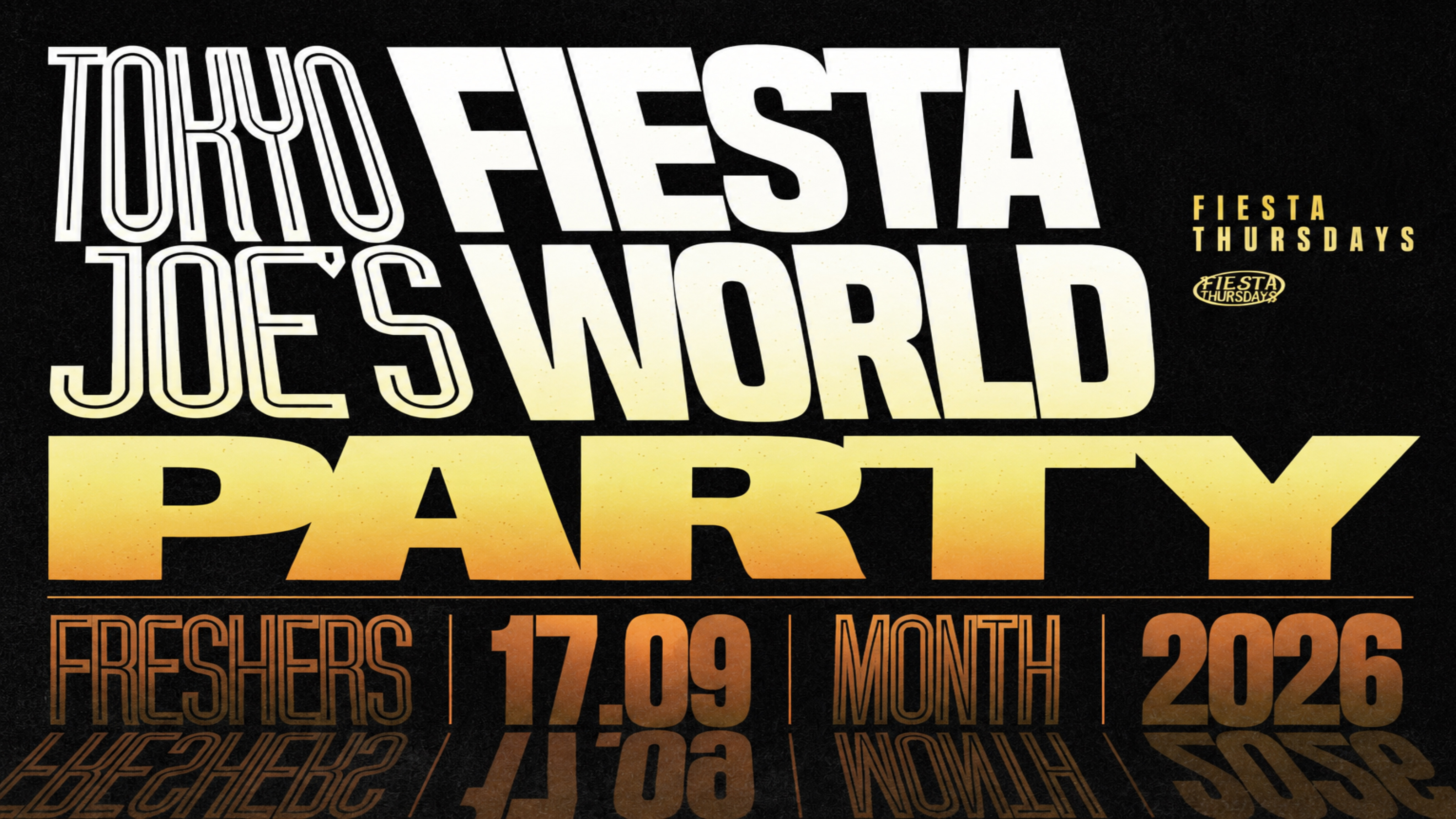 FIESTA THURSDAYS | FIESTA WORLD