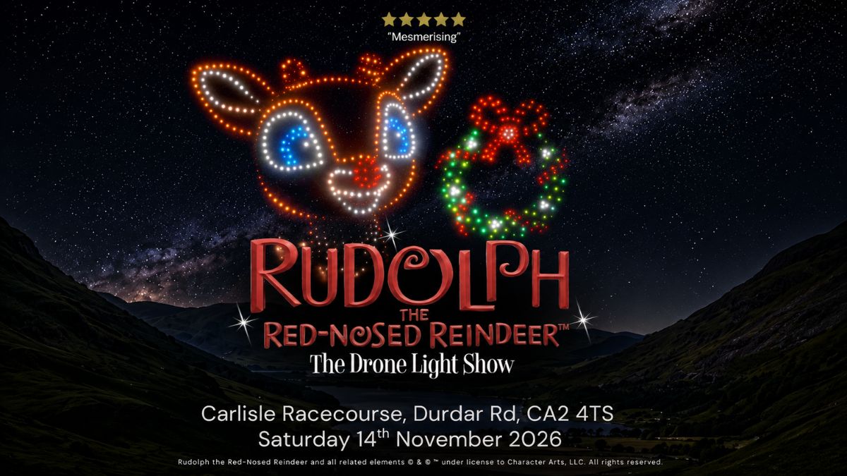 Rudolph the Red Nosed Reindeer: The Drone Light Show - Cumbria