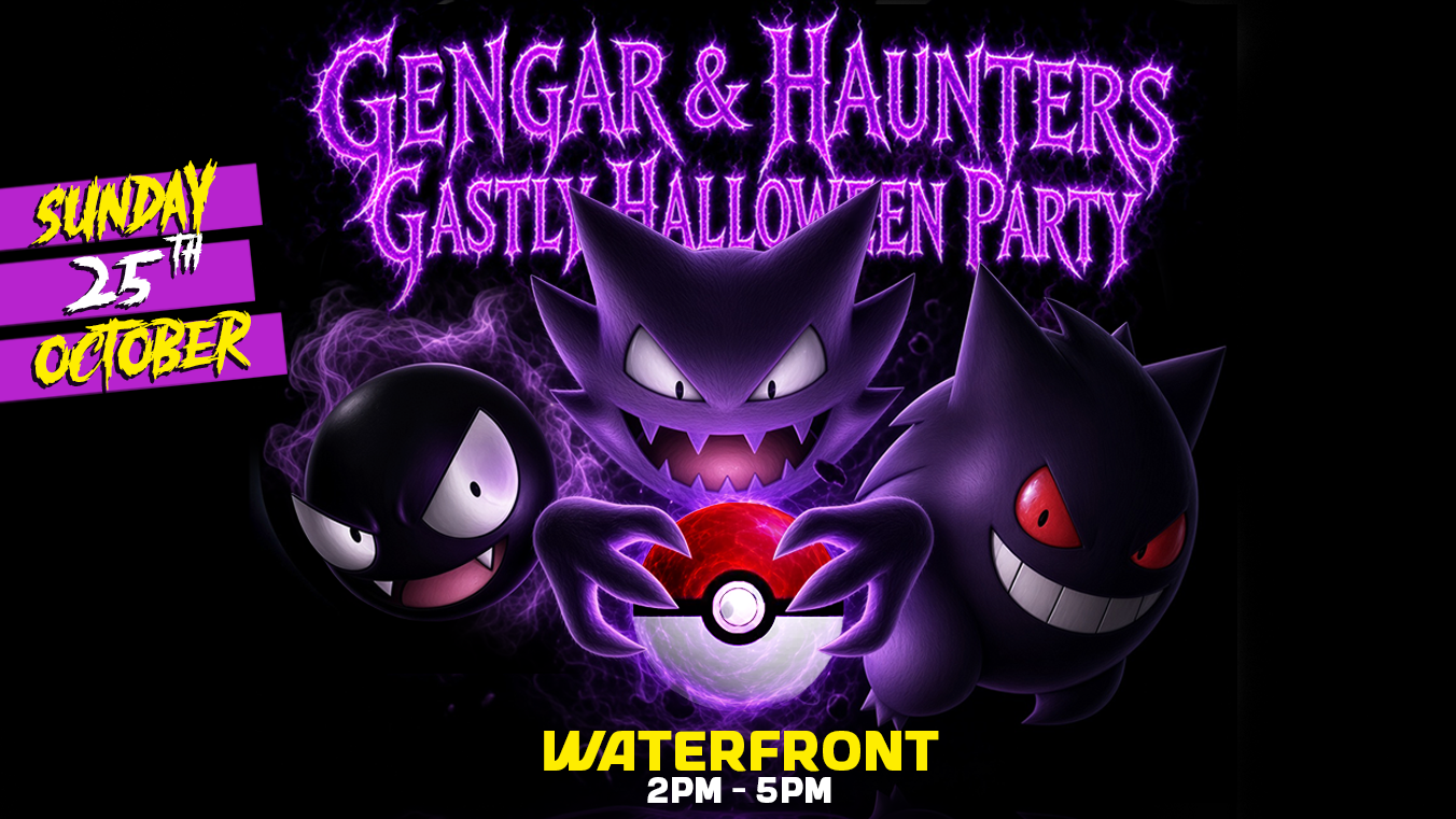 GENGAR & HAUNTER'S GASTLY FAMILY HALLOWEEN PARTY!