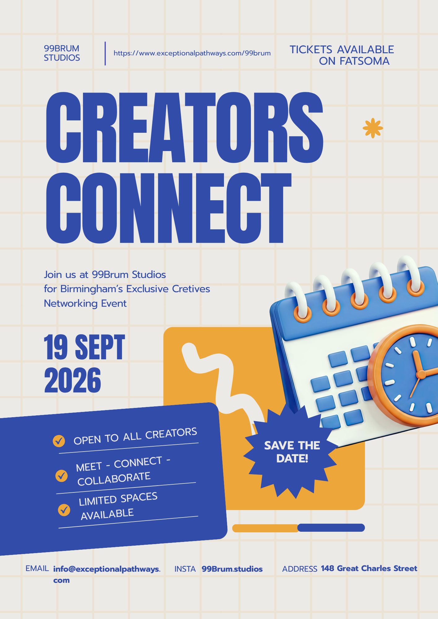 Creator's Connect | Birmingham Creative Networking Event
