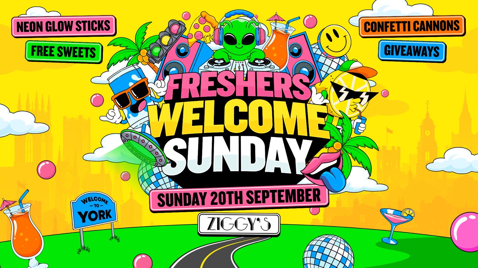Official Freshers Welcome Sunday 2026 ⚡